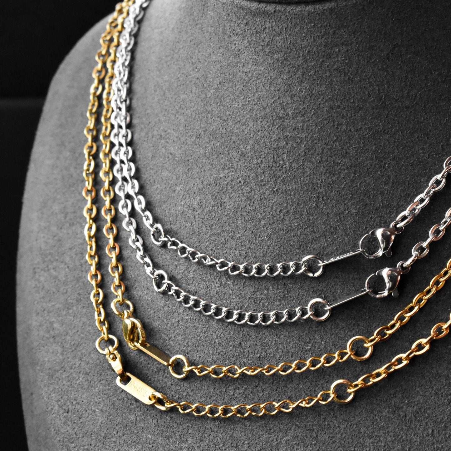 Key and Lock with Wings Couple Necklace, Set of 2 His & Hers Necklaces, Silver and Gold Matching Necklace, Gifts for Couples, Her, Him - LoveBrasleT - Couple Gift Store