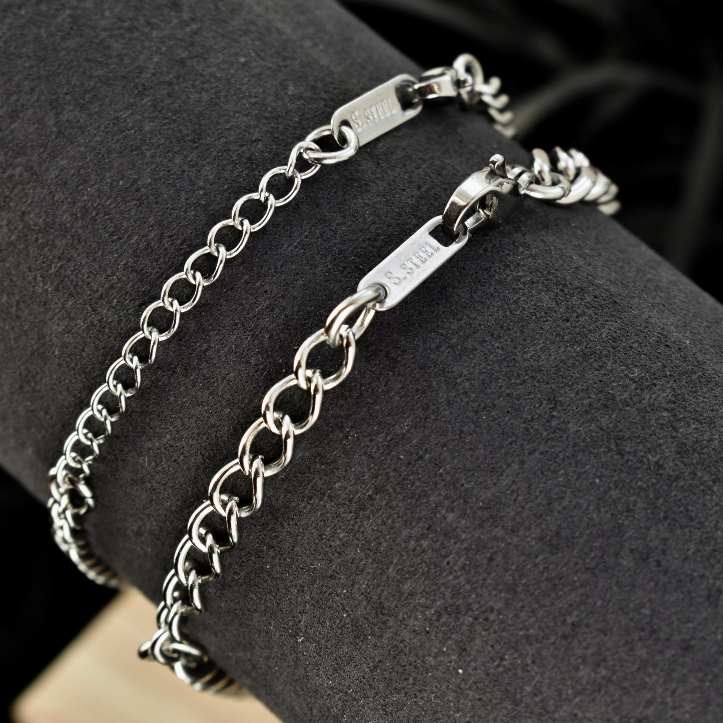 Magnetic Heart Couple Bracelets with Key and Lock (Stainless Steel), Gift for Lovers, Couples, Friend, Husband Wife, His and Hers Bracelets - LoveBrasleT - Couple Gift Store