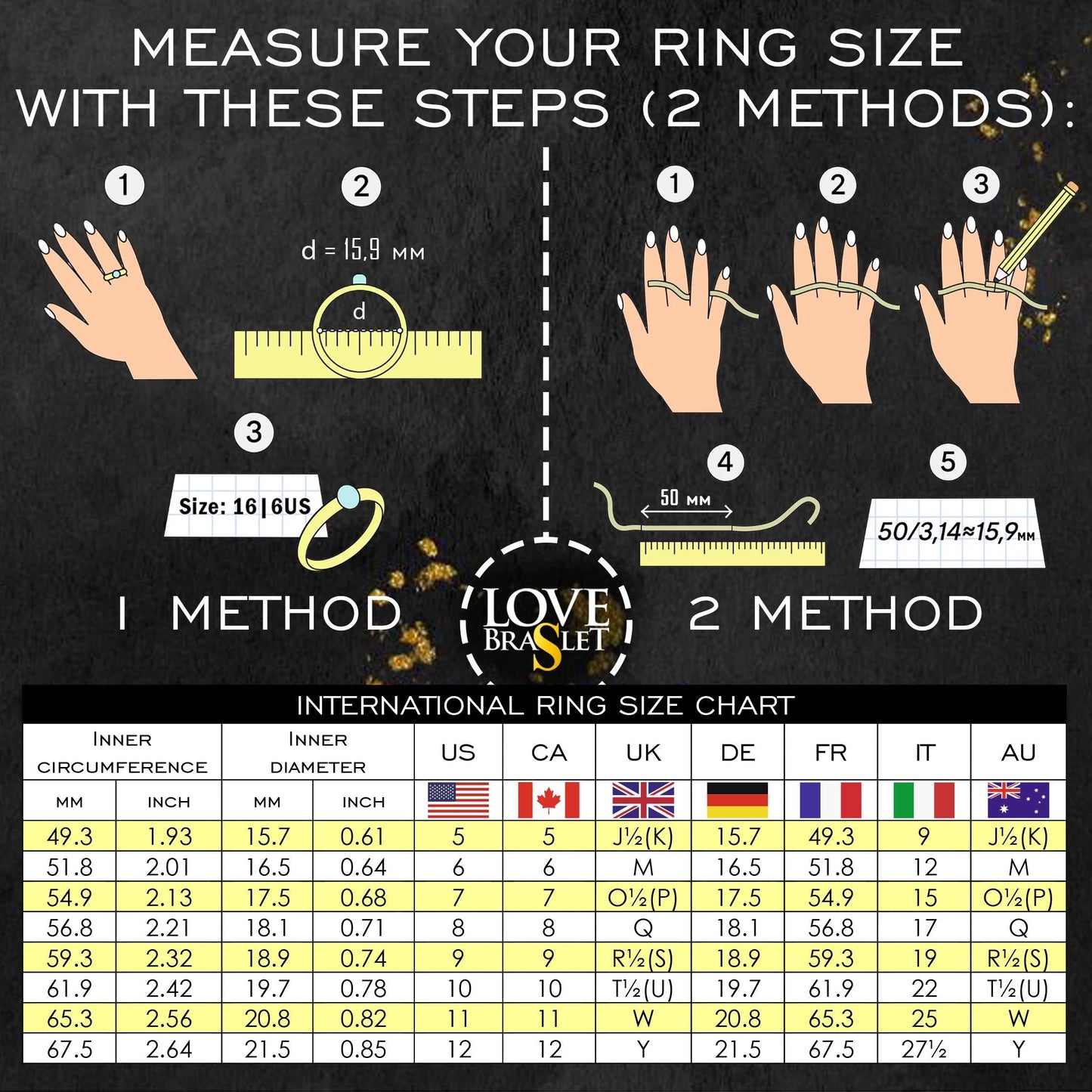Personalized Couple Rings Moon, Sun, Star | Custom Name Ring Engraved, Promise Gift for Couples, BFF, Matching ring set, Jewelry Gift & Him - LoveBrasleT - Couple Gift Store