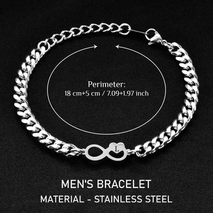 Custom Initials Couples Bracelet Infinity Symbols, Personalized Letter Name, Engraved Matching Bracelets Set, Jewelry Gift for Couple, Lover - LoveBrasleT - Couple Gift Store
