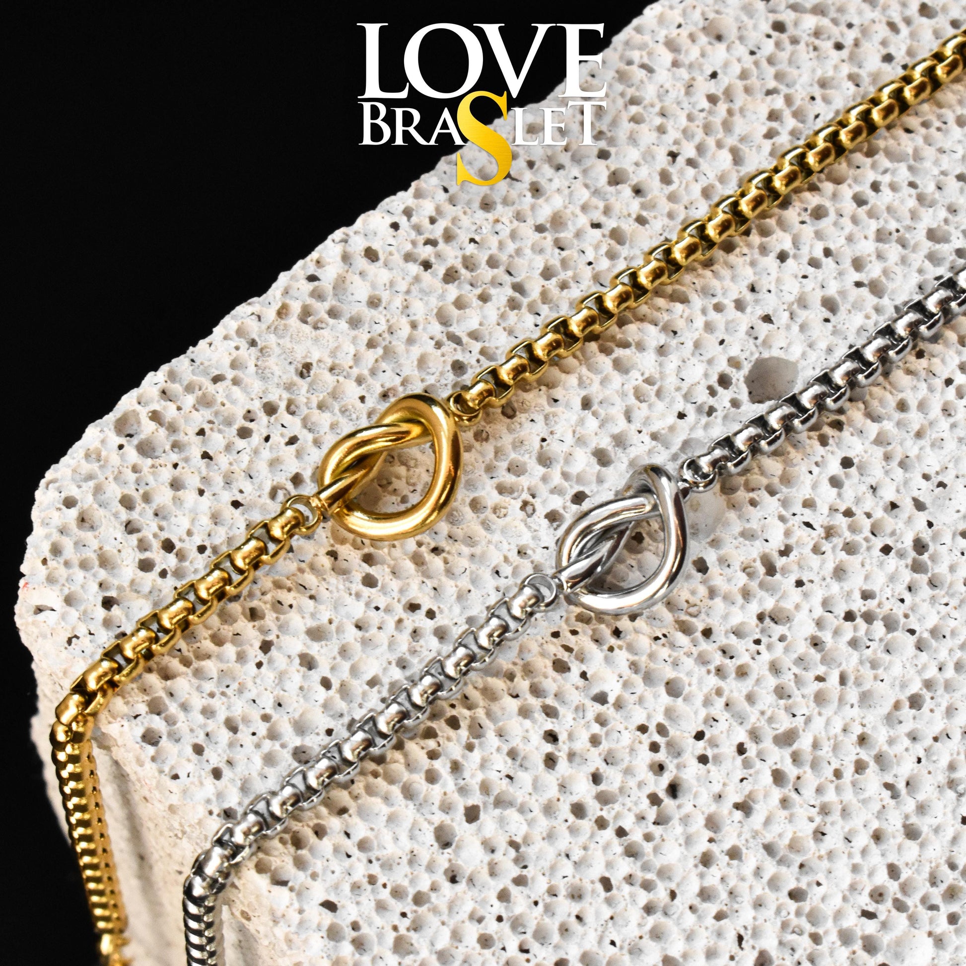 Gold & Silver Knot Matching Bracelets, Couples Dainty Bracelet set, His Hers Jewelry, Friendіship Gifts for Her Him, Anniversary, Christmas