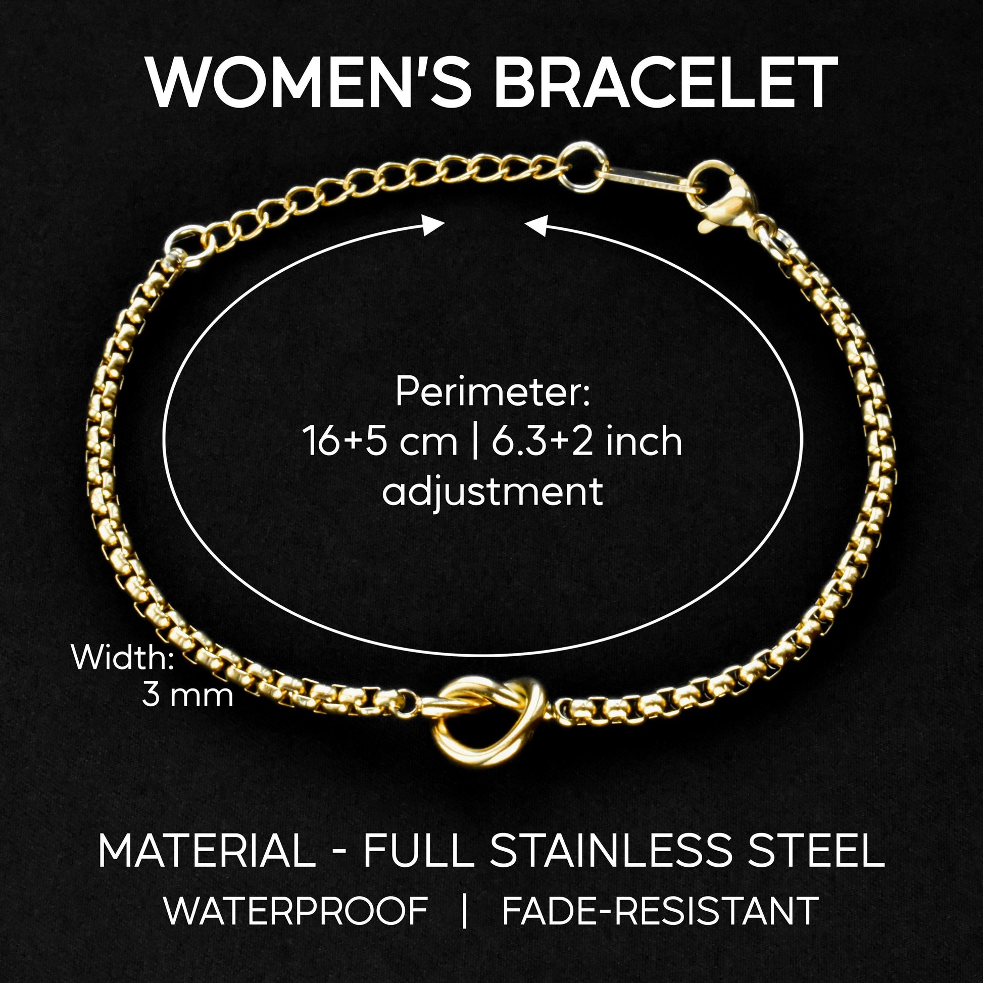 Gold & Silver Knot Matching Bracelets, Couples Dainty Bracelet set, His Hers Jewelry, Friendіship Gifts for Her Him, Anniversary, Christmas