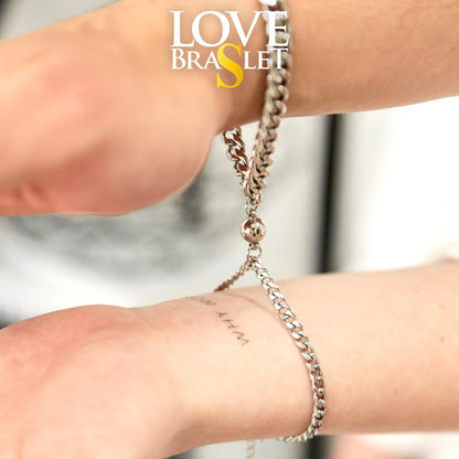 Matching Couples Bracelets with Round magnets, Relationship Gift For Boyfriend, Magnetic Bracelet Set Of 2, His & Hers Jewelry, Couple Gift - LoveBrasleT - Couple Gift Store