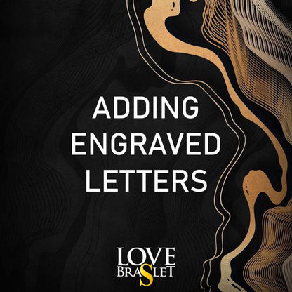Personalized Engraving – Add Your Letters - LoveBrasleT - Couple Gift Store